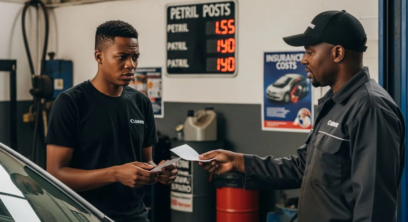 car repair petrol insurance