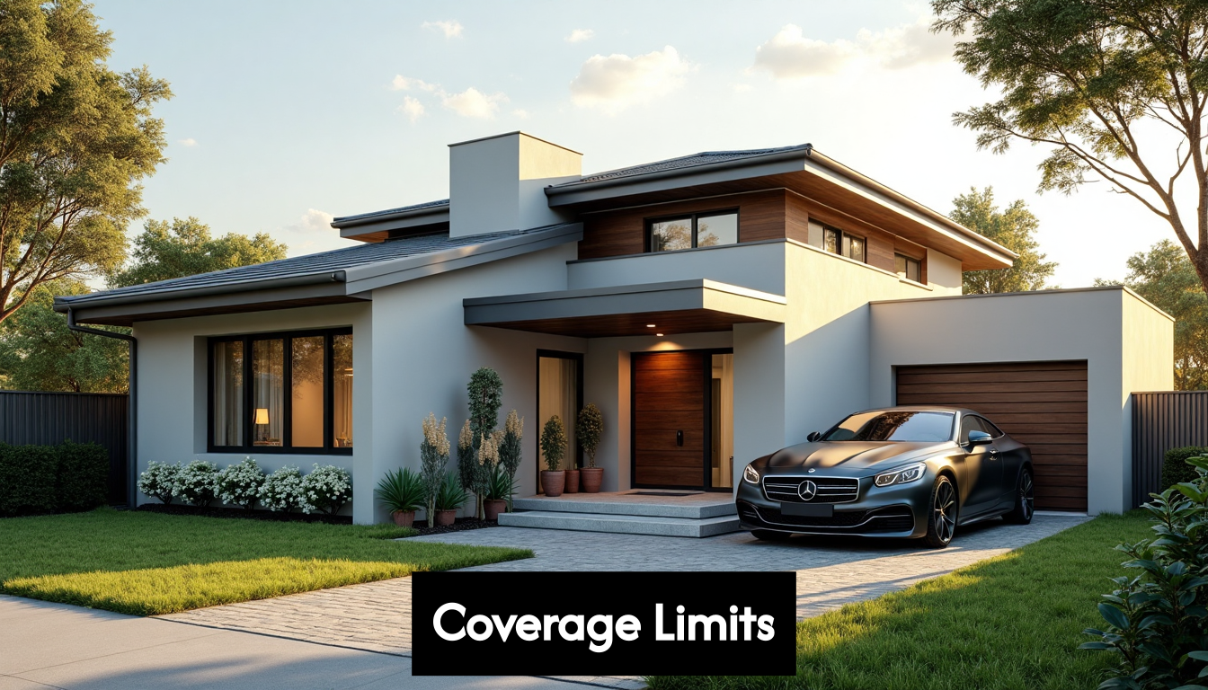 Modern home and car in South Africa