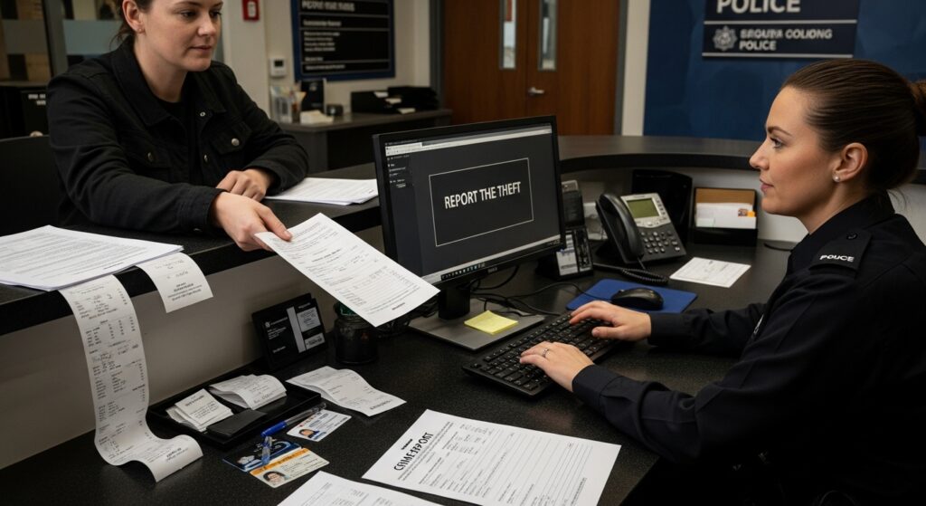 report theft insurance