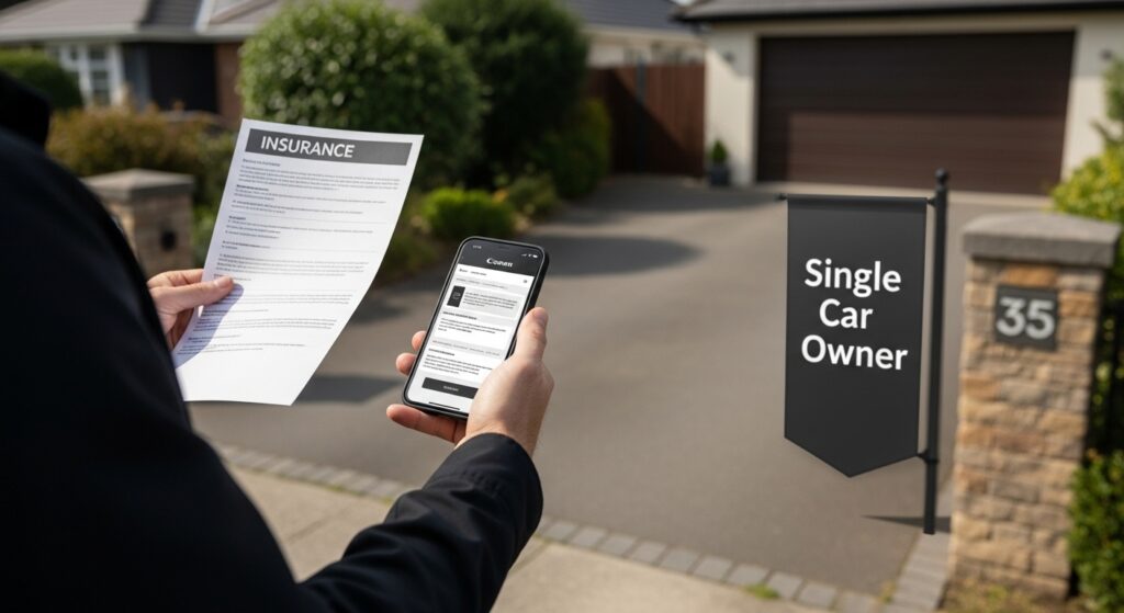single car owner insurance