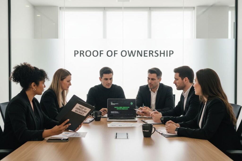 proof of ownership insurance assets
