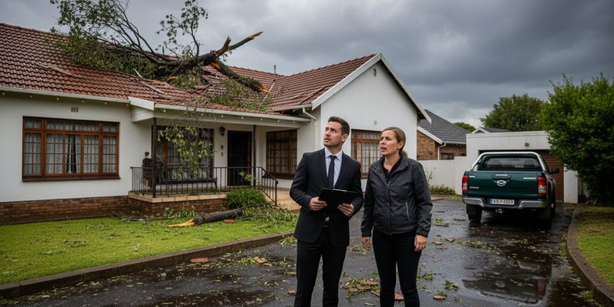 South Africa storm damage